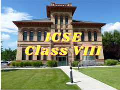 ICSE - Class VIII